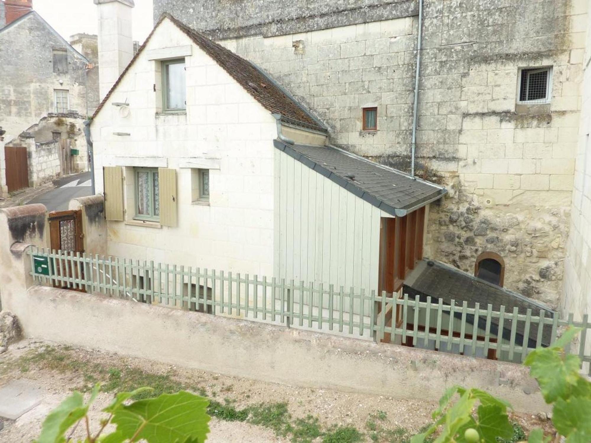Location Unique En Ville, 3 Niveaux Avec Cave Voutee Et Troglodytique, Charme Et Authenticite En Touraine - Fr-1-381-162 Лош Екстериор снимка